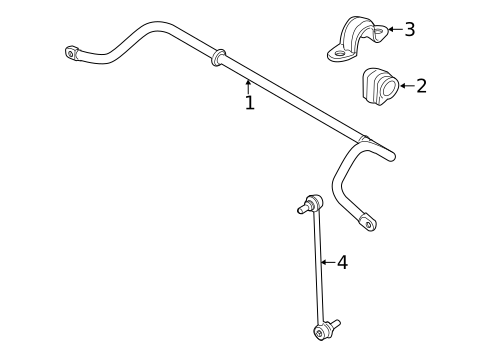 Stabilizer Bar & Components for 2013 Mini Cooper #1