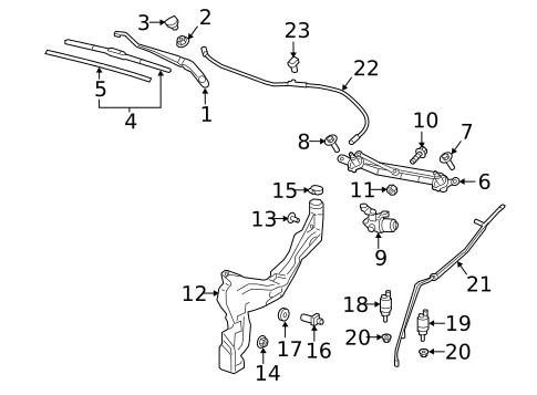 Wipers for 2019 GMC Terrain #0