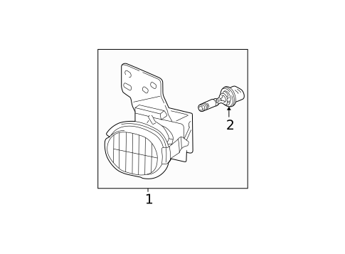 Fog Lamps for 2000 Chevrolet Cavalier #0