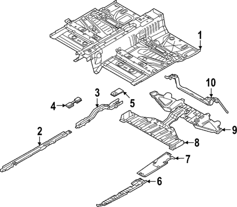 Floor for 2026 Volvo EC40 #0