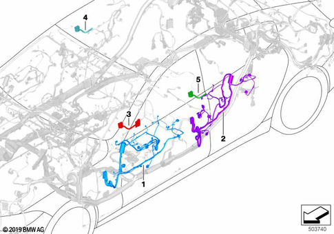 Supplementary Cable Sets for 2026 BMW BMW ALPINA B8 #2