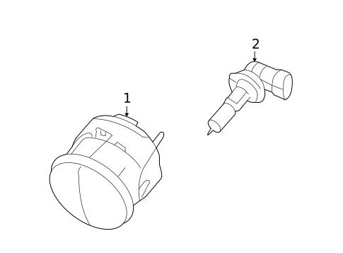 Bulbs - Chassis for 2008 Dodge Nitro #1