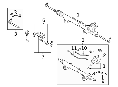 Steering Gear & Linkage for 2013 Nissan GT-R #0