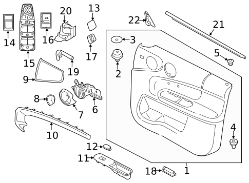 Liftgate for 2024 Mini Cooper Countryman #1
