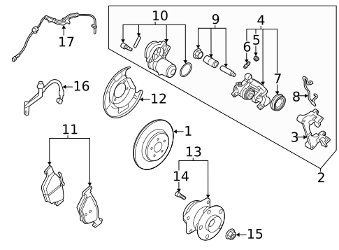 Parking Brake for 2025 Subaru Forester #0