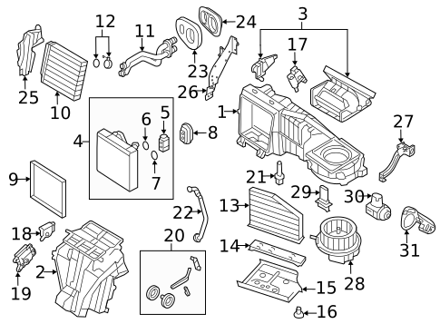 Blower Motor & Fan for 2011 Volkswagen GTI #0