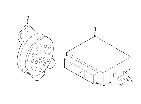 Electrical Components for 2019 Volkswagen Beetle #3