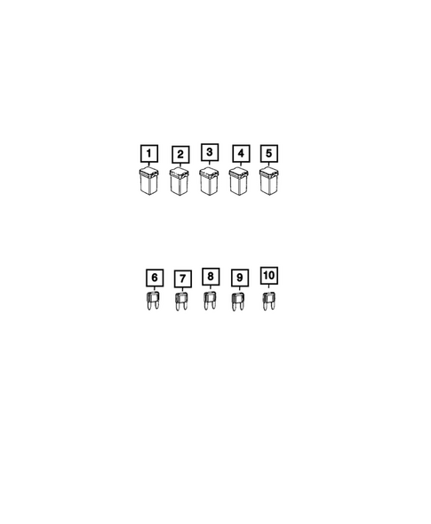 Power Distribution, Fuse Block, Junction Block, Relays and Fuses for 2025 Dodge Charger Daytona #1