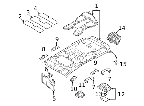 Auxiliary Heater & AC for 2007 Hyundai Entourage #2