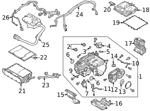 Battery for 2022 Kia EV6 #0