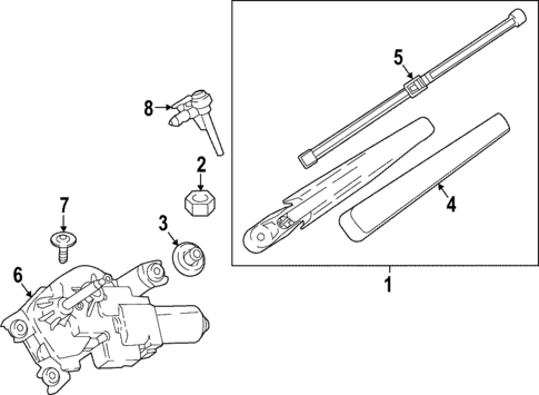 Wiper & Washer Components for 2023 BMW iX #2