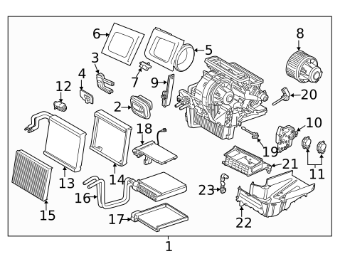Motors, Core, Case & Related Components for 2016 Ford Escape #0