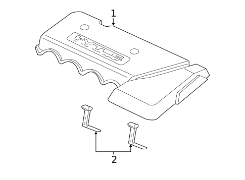 Engine Appearance Cover for 2004 Honda Civic #0