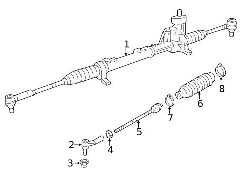 Steering Gear & Linkage for 2015 Volkswagen Golf #8