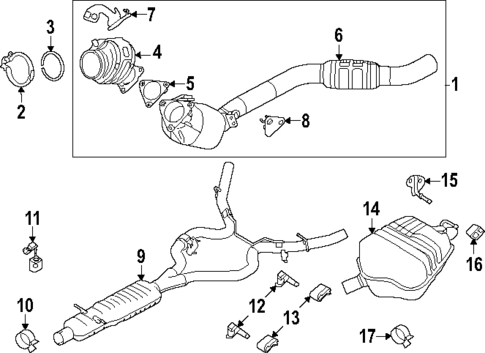 Exhaust Components for 2022 Land Rover Discovery #0