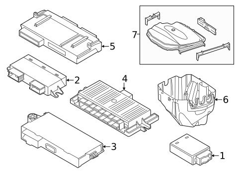 Electrical Components for 2013 BMW X1 #0