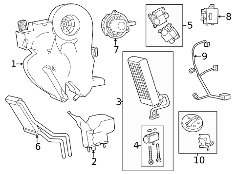 Auxiliary Heater & AC for 2017 Dodge Durango #0