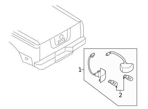 Bulbs - Chassis for 2012 Suzuki Equator #2
