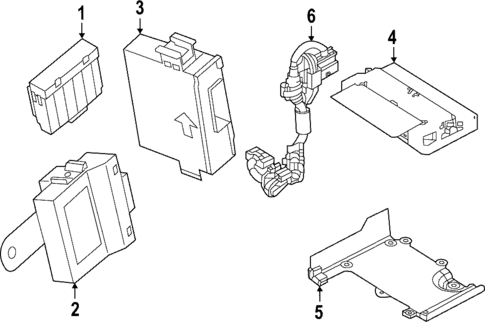 Electrical Components for 2023 Mazda CX-50 #0