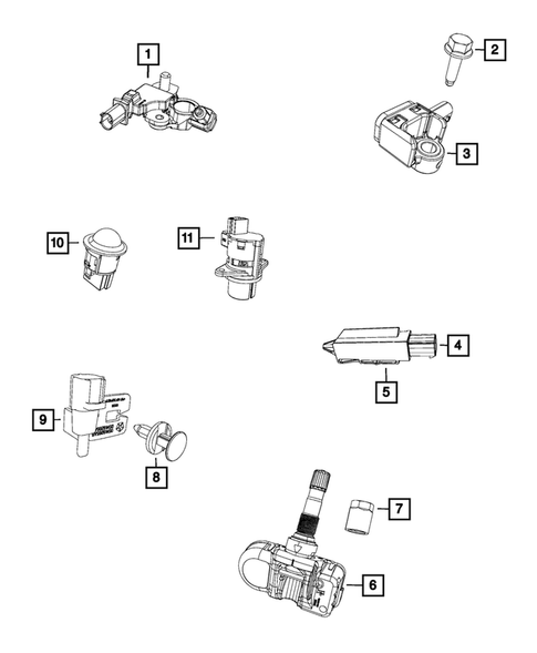 Sensors for 2015 Dodge Viper #0