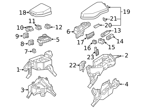 Fuse & Relay for 2025 Toyota RAV4 #0
