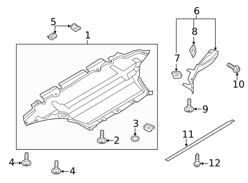 Splash Shields for 2014 Audi Q5 #0