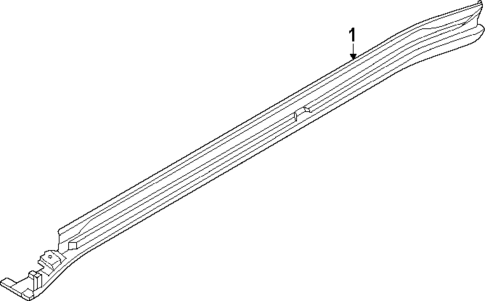 Exterior Trim - Pillars for 2024 BMW XM #0