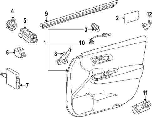 Mirrors for 2025 Toyota Crown Signia #1