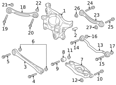 Rear Suspension for 2012 Chrysler 300 #1