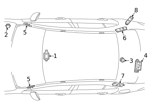 Antenna & Radio for 2021 Mercedes-Benz A 35 AMG® #1