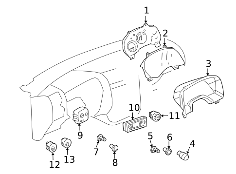 Switches for 2004 GMC Envoy #0
