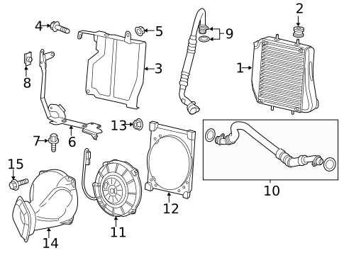 Oil Cooler for 2014 Mercedes-Benz C63 AMG #0