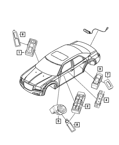 Switches for 2010 Dodge Charger #1