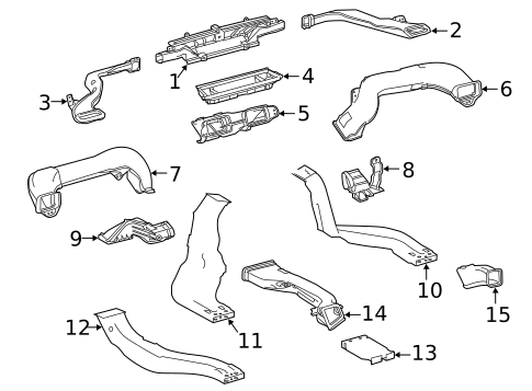 Ducts for 2019 Lexus GS F #3