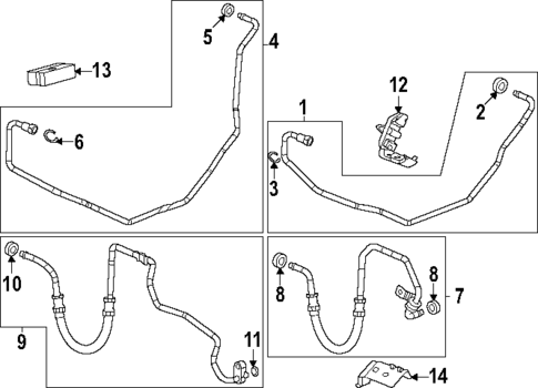 Trans Oil Cooler for 2024 Chevrolet Blazer #0