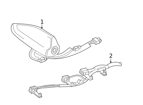 Antenna & Radio for 2021 Cadillac CT5 #1