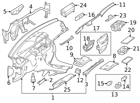 Instrument Panel for 2012 Mercedes-Benz CL600 #0