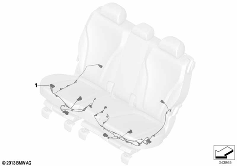 Supplementary Cable Sets for 2019 BMW X6 35iX #8