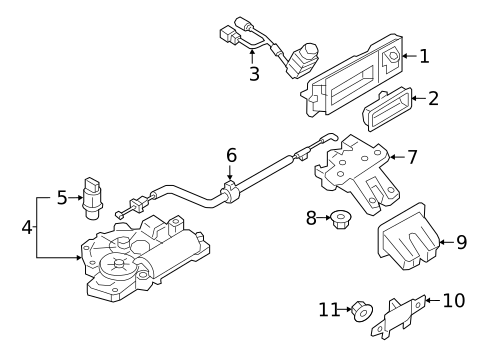 Liftgate for 2024 Audi Q8 e-tron #8