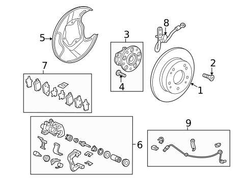 Anti-Lock Brakes for 2016 Acura ILX #1