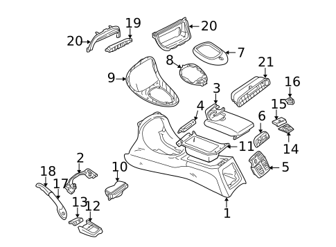 Controls for 2003 Jaguar XJR #0