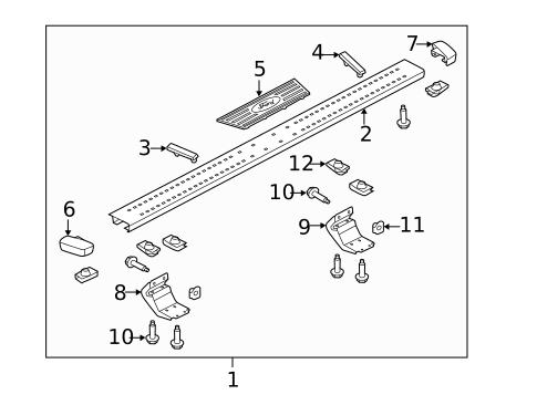 Running Board for 2012 Ford F-150 #6