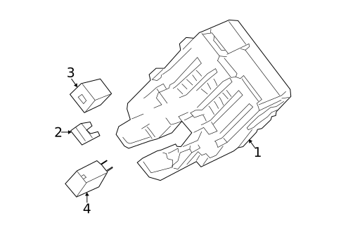 Fuse & Relay for 2015 Cadillac ATS #4