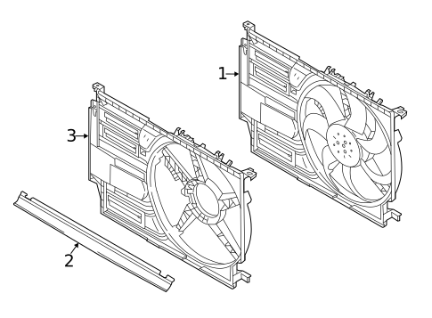 Cooling Fan for 2019 BMW X1 #0