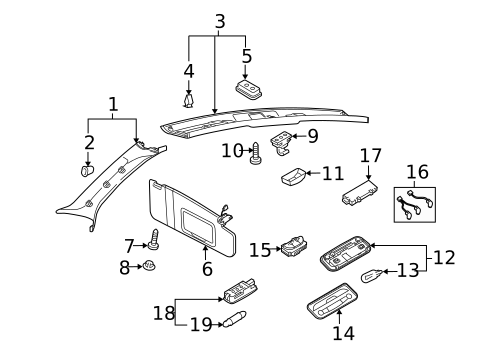 Bulbs - Chassis for 2017 Audi A5 Quattro #6