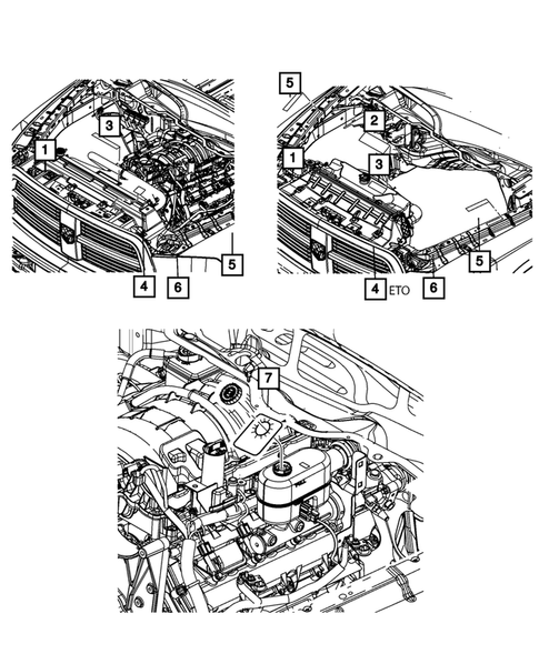 Under Hood for 2013 Ram 3500 #0