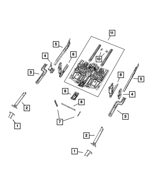 Floor Pans for 2018 Jeep Cherokee #1