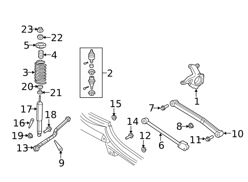 Suspension Components for 2018 Jeep Wrangler JK #0