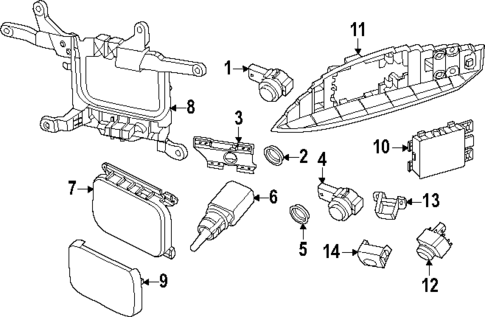 Electrical Components for 2024 Porsche Macan #0
