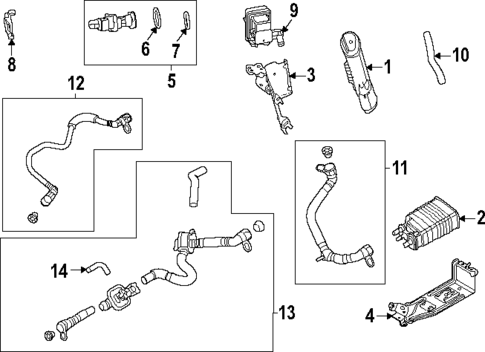 Emission Components for 2023 Mazda CX-30 #0